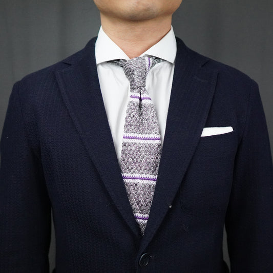 the queenstown silk knit tie chestie