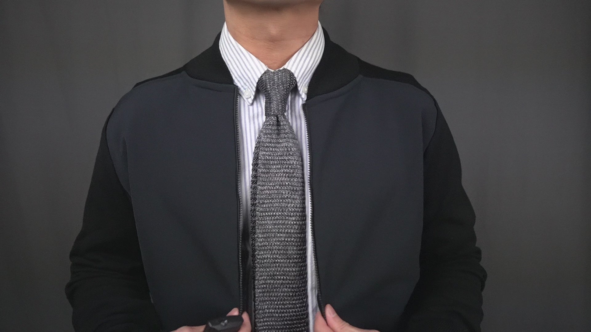 the manhattan silk knit tie video feature