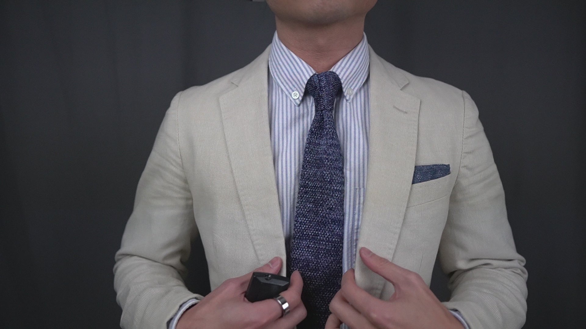 the saigon silk knit tie video feature