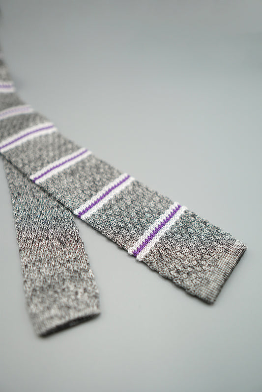 the queenstown silk knit tie angled