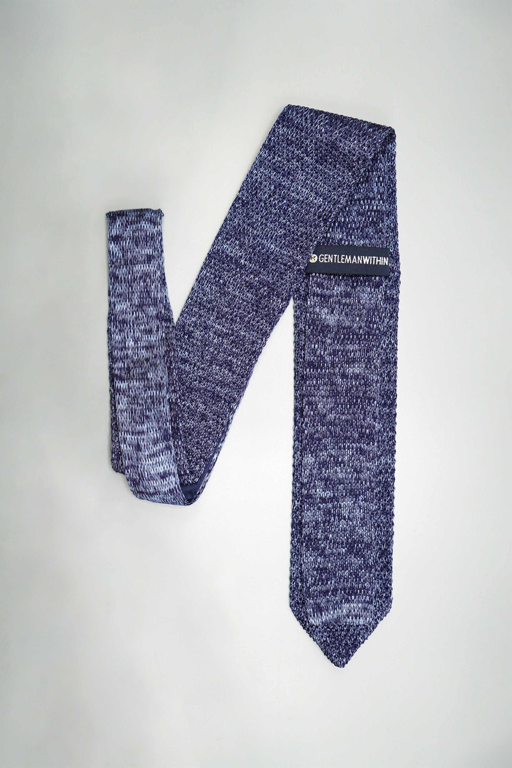 the saigon silk knit tie folded