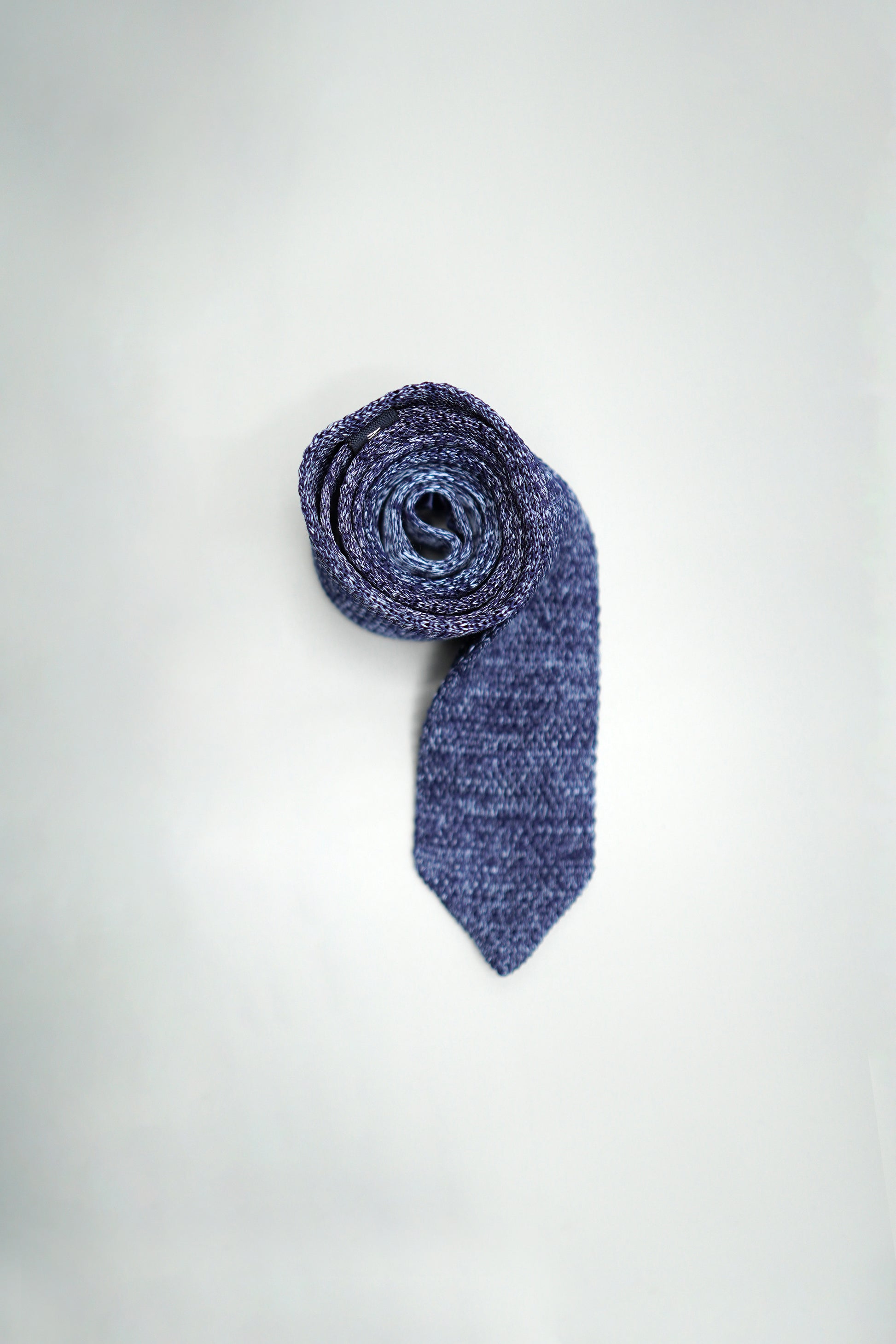 the saigon silk knit tie rolled