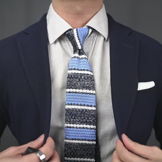 the london silk knit tie video feature